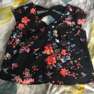 Express floral top